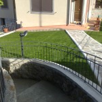 erba sintetica giardino